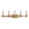 Maxim Lighting Contessa 5-Light 36.75" Wide Natural Aged Brass Vanity Light 22415SWNAB - alternate 1